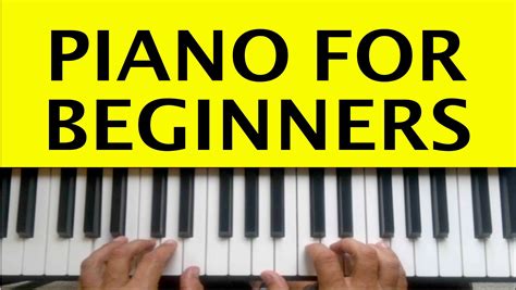 easy piano tutorial|free piano lessons for beginners.